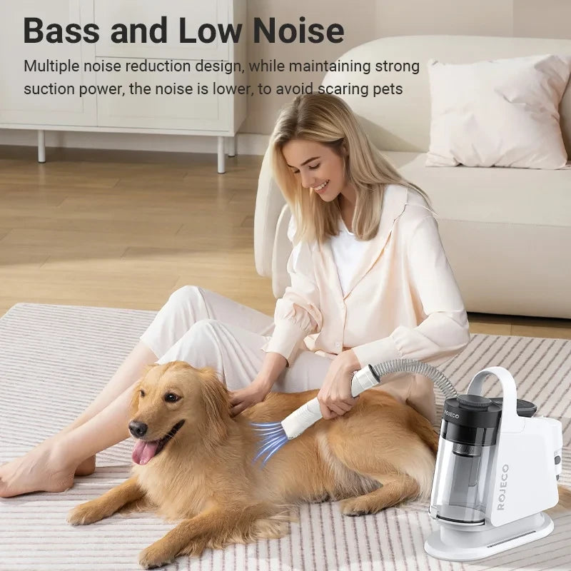 Rojeco Pet Grooming Vacuum Kit